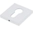 Накладка под евроцилиндр ADDEN BAU SC SQ-001 WHITE Белый 940002023103 1