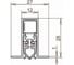 Автоматический порог ATHMER Isolporte Omega Silicone single L=530мм ригель на стороне петель 82151 3