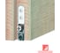 Автоматический порог ATHMER Isolporte Standard Silicone single L=630мм ригель на стороне петель 82028 2