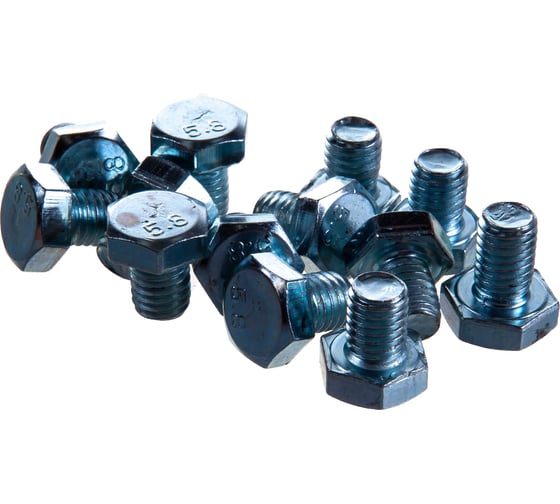 Болты Госкреп DIN933 М8х10, 60 шт. пл.конт 280 мл 6-0046750 1