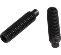 Винт установочный КРЕП-КОМП с внутренним шестигранником, DIN 915 8x10, класс прочности 12.9, с цапфой 100 шт. вуц810пр