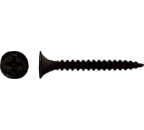 Саморез КРЕП-КОМП черный, универсальный, усиленный Kn, 3.5x35, 15 кг чм35кн