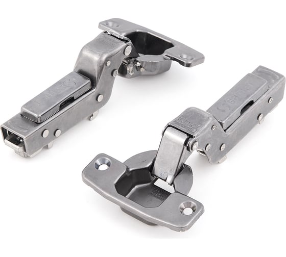Петля SAMET MASTER BLACK со встроенным доводчиком, изгиб 18 мм, 48AX 115285