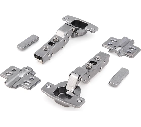 Петля SAMET MASTER BLACK со встроенным доводчиком, изгиб 9 мм, 48AX 115284