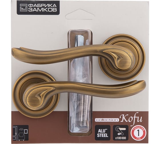 Дверная ручка Фабрика Замков Chambord K Coffee 115299