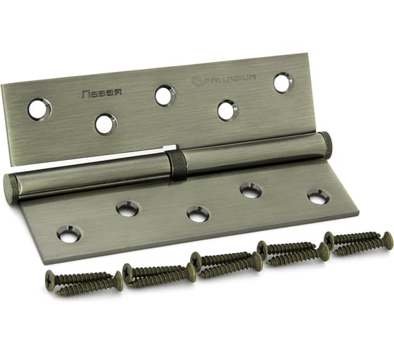 Дверная петля Palladium N 613-S-5" (K) AB правая 114417