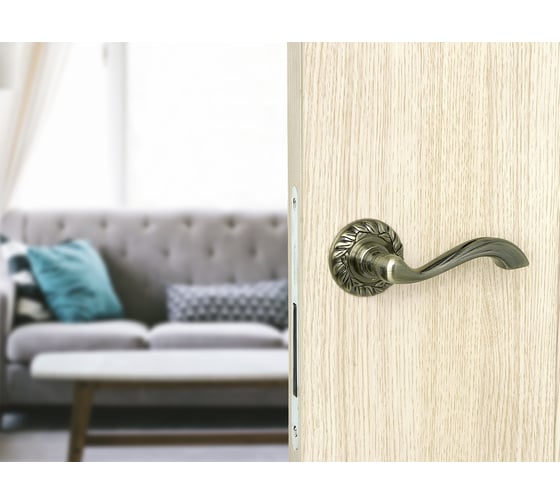Дверная ручка Palladium Luna AB 109103