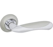 Дверная ручка Palladium Ariel SN/CP 114458