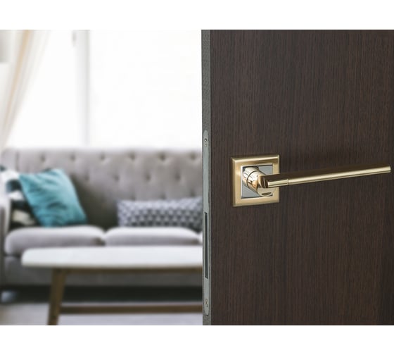 Дверная ручка Palladium Oscar SG/GP 114484