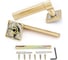 Дверная ручка Palladium Oscar SG/GP 114484 2