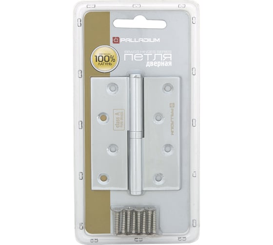 Дверная петля Palladium N 613-4" CP правая 114391