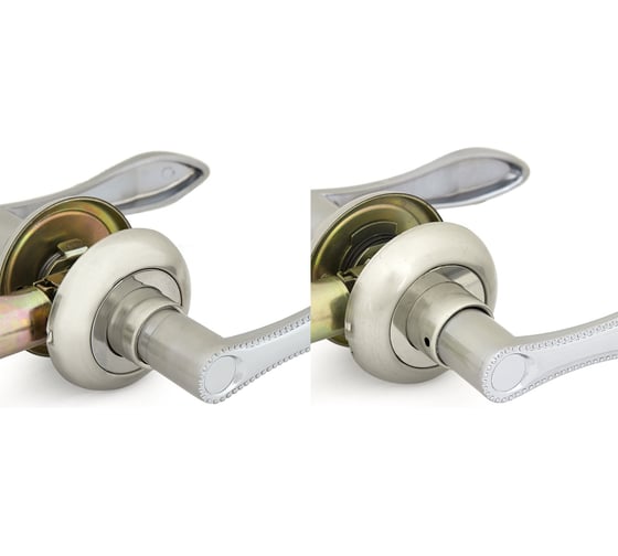 Ручка защелка Palladium 804 SN/CP PS 109078