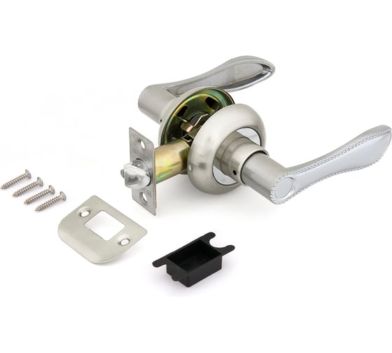 Ручка защелка Palladium 804 SN/CP PS 109078