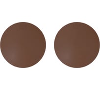 Ограничитель для двери Palladium диаметр 60 мм, коричневый 115371