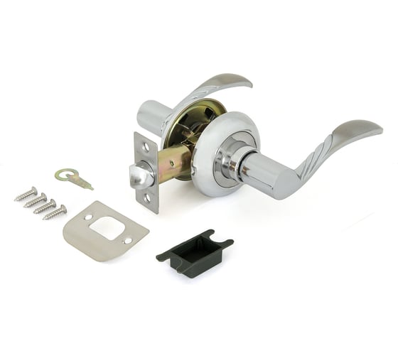 Ручка защелка Palladium 802 SN/CP PS 109090