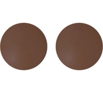 Ограничитель для двери Palladium диаметр 40 мм, коричневый 115368