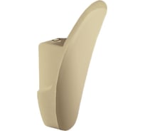 Крючок мебельный Trodos 1640 1-рожковый, сплав ЦАМ, золото матовый, хедер 302227