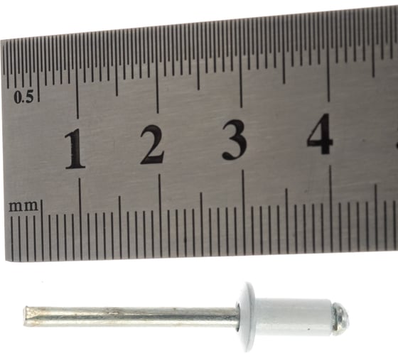 Заклепка Tech-Krep ZK 4,8х10 9003 алюм ст 500шт 00006666