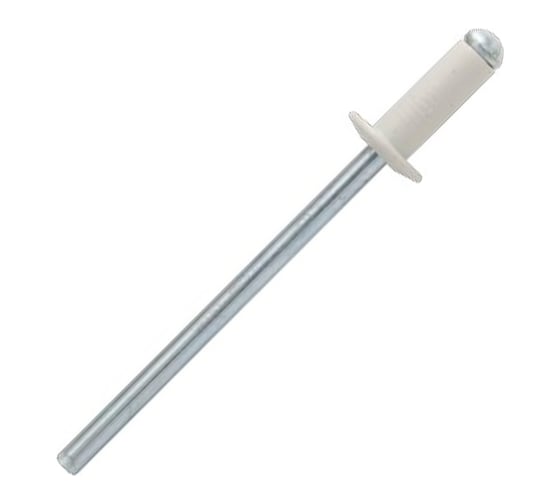 Заклепка Tech-Krep ZK 4,8х12 9003 алюм ст 500шт 00007656