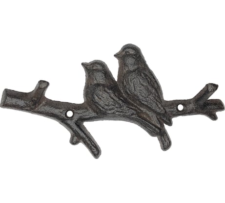 Декоративный крючок Репка Птички EDCJ281 чугун 47042