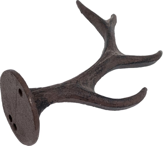 Декоративный крючок Репка Олений Рог EDCJ147 чугун 47051 1