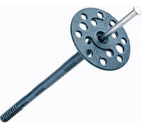 Дюбель для изоляционных материалов НОВПЛАСТ ИЗМ 10х90 мм, с металлическим гвоздем, 1000 шт. БП000000650