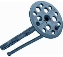 Дюбель для изоляционных материалов НОВПЛАСТ ИЗО 10х80 мм, с пластиковым гвоздем, 1000 шт. БП000000637