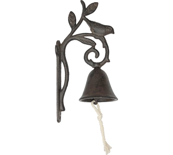 Декоративный колокольчик Репка Птичка EDDB010 чугун 47068 1