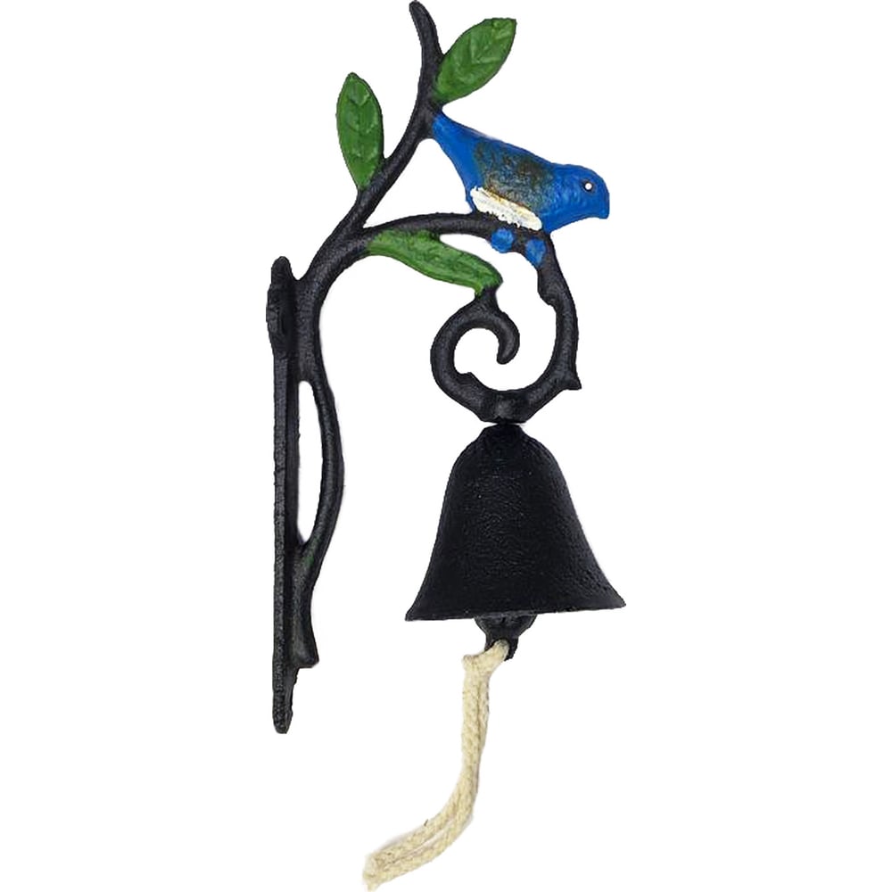 Декоративный колокольчик Репка Птичка EDDB010C чугун, цветной 47766 ...