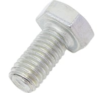 Болт шестигранный НАЮ М8x16 мм, М8-6gx16-16.58.Ц6 ГОСТ 7798-70, цинк, класс прочности 5.8, 50 штук БолтМ8х16