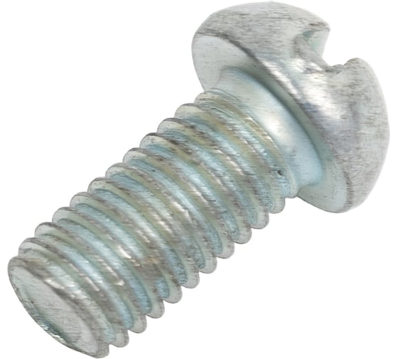 Винт НАЮ М8x16 мм, цинк, ГОСТ 17473-80, полукруглая головка, прямой шлиц, 50 штук Винт8х16