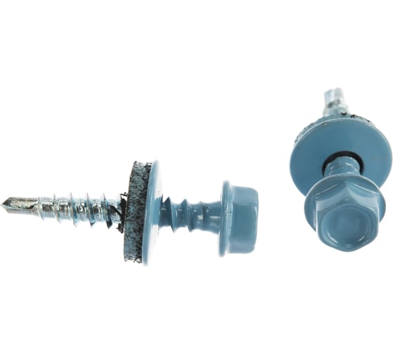 Кровельный саморез Tech-Krep КРс ZP 4.8x29 5024 паст синий 4000 шт R УТ-00013134 1