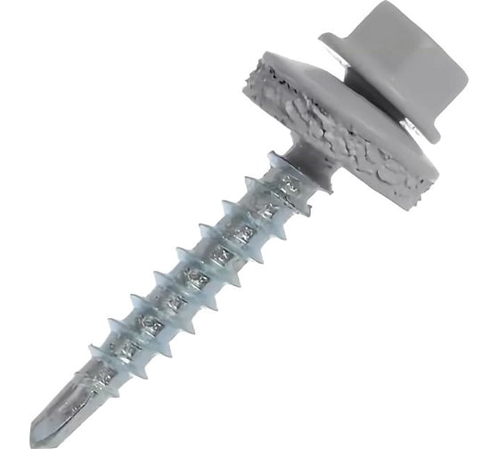 Кровельный саморез Tech-Krep КРс ZP 4.8x29 7004 светло-сер 4000шт R УТ-00011981 1