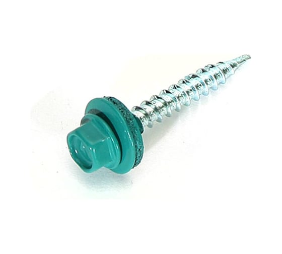 Кровельный саморез Tech-Krep КРс ZP 5,5x19 5021 морск волна 4000 шт 00006008