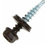 Кровельный саморез Tech-Krep КРс ZP 4.8x29 8019 корич 4000шт 00002488
