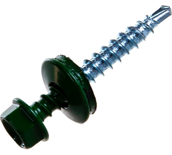Кровельный саморез Tech-Krep КРс ZP 4.8x35 6002 светло-зелен 3000шт 00002459