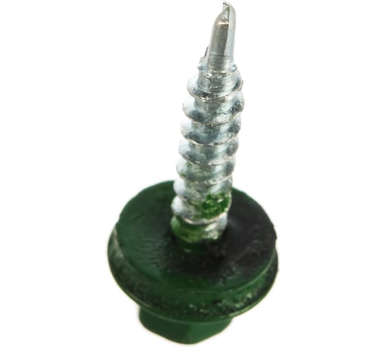 Кровельный саморез Tech-Krep КРс ZP 4.8x29 6002 светло-зелен 250шт R УТ-00013997