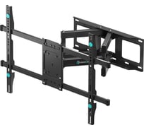 Наклонно-поворотный кронштейн для телевизора 40-75 ONKRON M6L Black M6LB