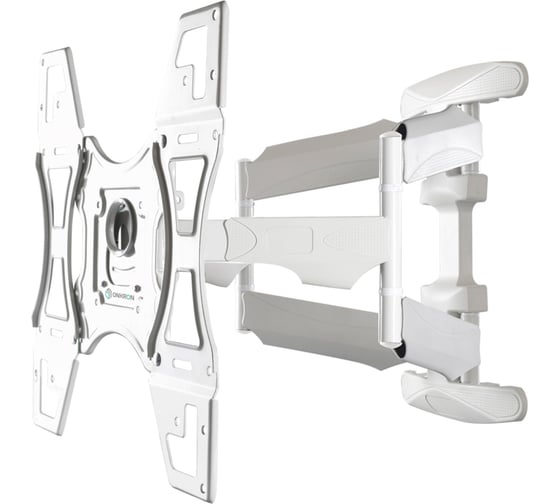 Наклонно-поворотный кронштейн для телевизора 32-75 ONKRON M15 White M15W
