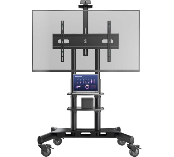 Кронштейн стойка для телевизора 50-86 ONKRON Black TS1881