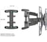 Наклонно-поворотный кронштейн для телевизора 32-75 ONKRON M15 Black M15B 2
