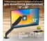 Настольный кронштейн для монитора 13-32 дюймов ONKRON G80 Black G80B 5