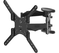 Наклонно-поворотный кронштейн для телевизора 40-75 ONKRON M5 Black M5B