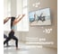 Наклонно-поворотный кронштейн для телевизора 40-75 ONKRON M5 Black M5B 8