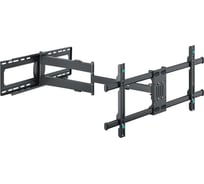 Кронштейн для телевизора ONKRON 42"-90" наклонно-поворотный, чёрный M7L M7L-B