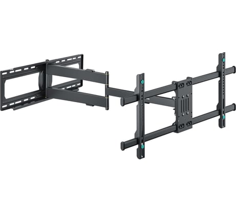 Кронштейн для телевизора ONKRON 42"-90" наклонно-поворотный, чёрный M7L M7L-B