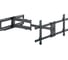 Кронштейн для телевизора ONKRON 42"-90" наклонно-поворотный, чёрный M7L M7L-B 1