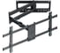 Кронштейн для телевизора ONKRON 42"-90" наклонно-поворотный, чёрный M7L M7L-B 2