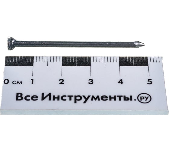 Строительные гвозди КРЕП-КОМП 2,5 х 50 черные ГОСТ 4028-63 5 кг А30002505000516