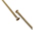 Шурупы Simpson Schmid Rapid FT SK Half-tip 10.0x180/168, TX50, желтый цинк, полная резьба, потайной, 50 шт. 1945741001800001 4